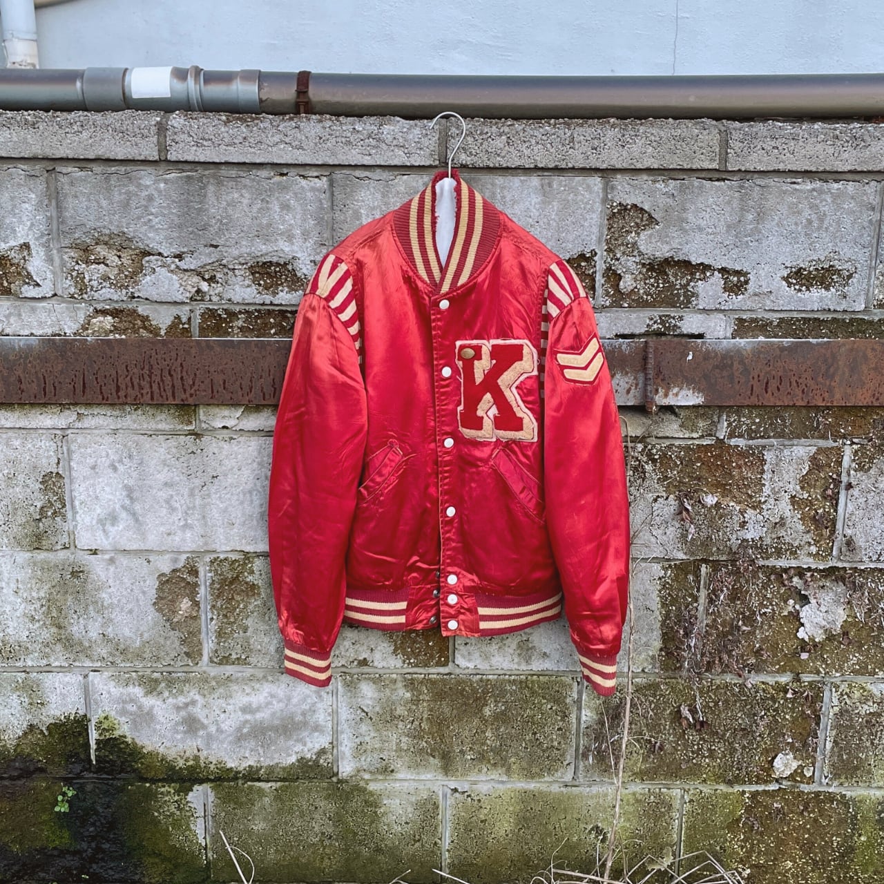 ジャケット・アウター 50s 60s satin versity jacket 60s American Satin Varsity Jacket | byO STORE