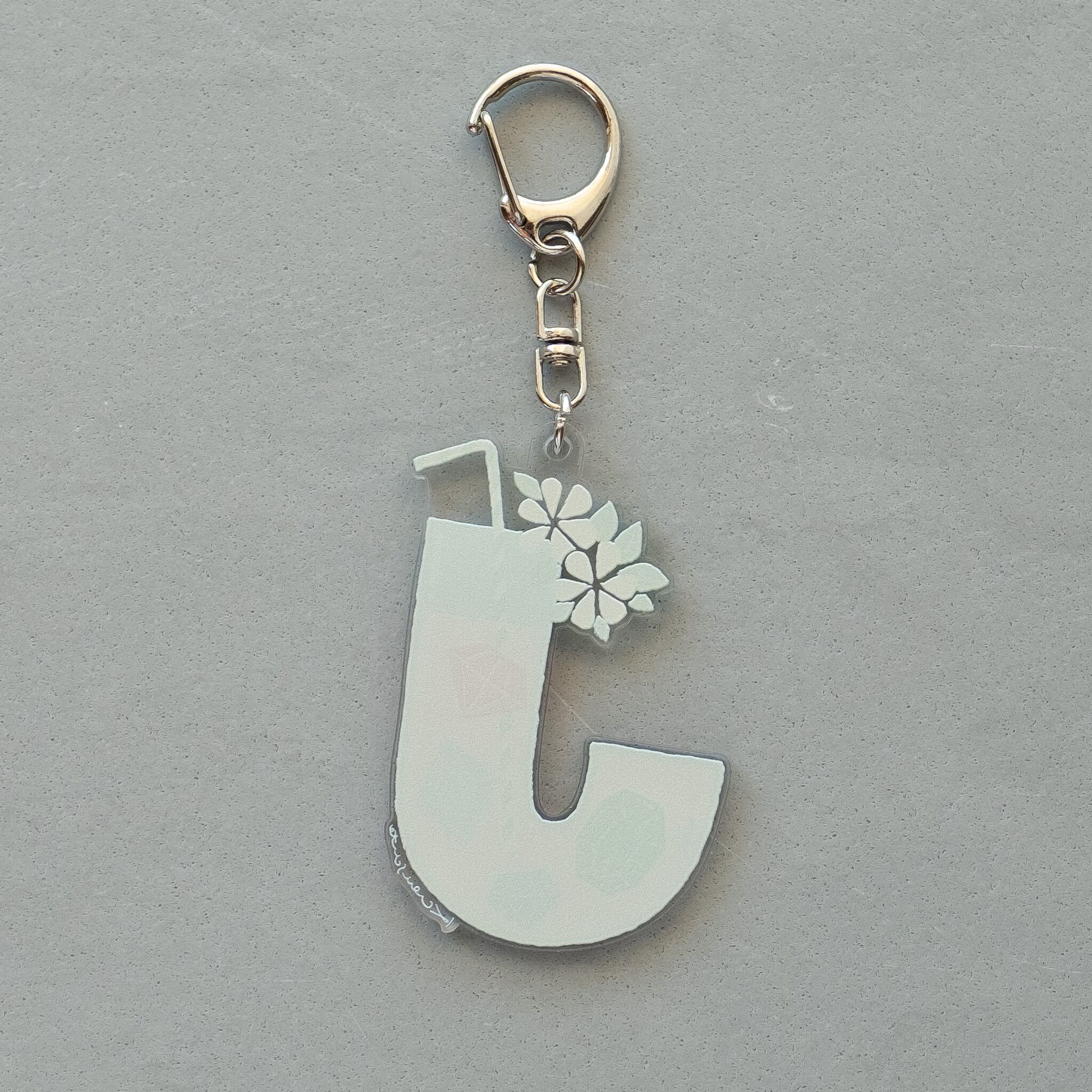 キーホルダー ALPHABET KEYHOLDER／J | HORITA STORE