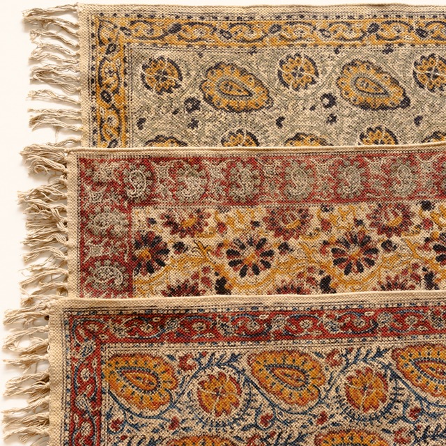 Kalamkari Print Rug