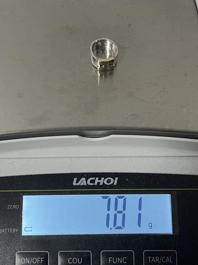 エルメス HERMES ヘラクレス リング 表記サイズ50 SV YG コンビ エルメス HERMES ヘラクレス リング 表記サイズ50 SV YG コンビ