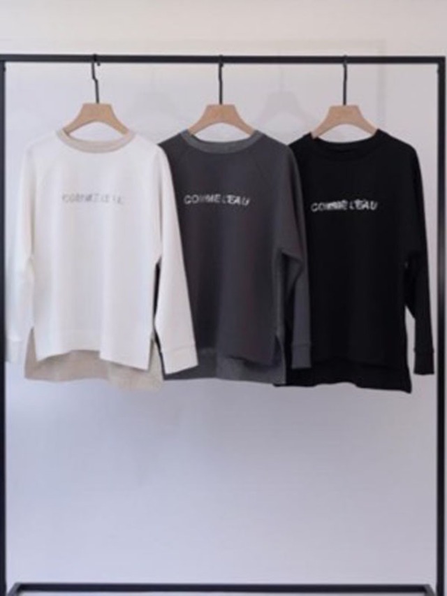 33℃　bc601703　ラメニットリブ スパンコールロゴポンチpo