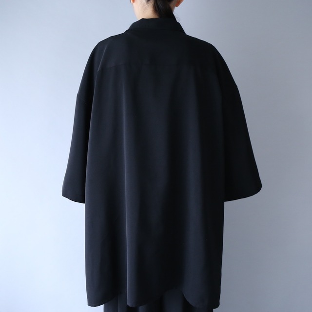 XXXXX super over silhouette stitch work design h/s shirt