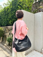 【オーダー】斜め掛けショルダー黒：牛革