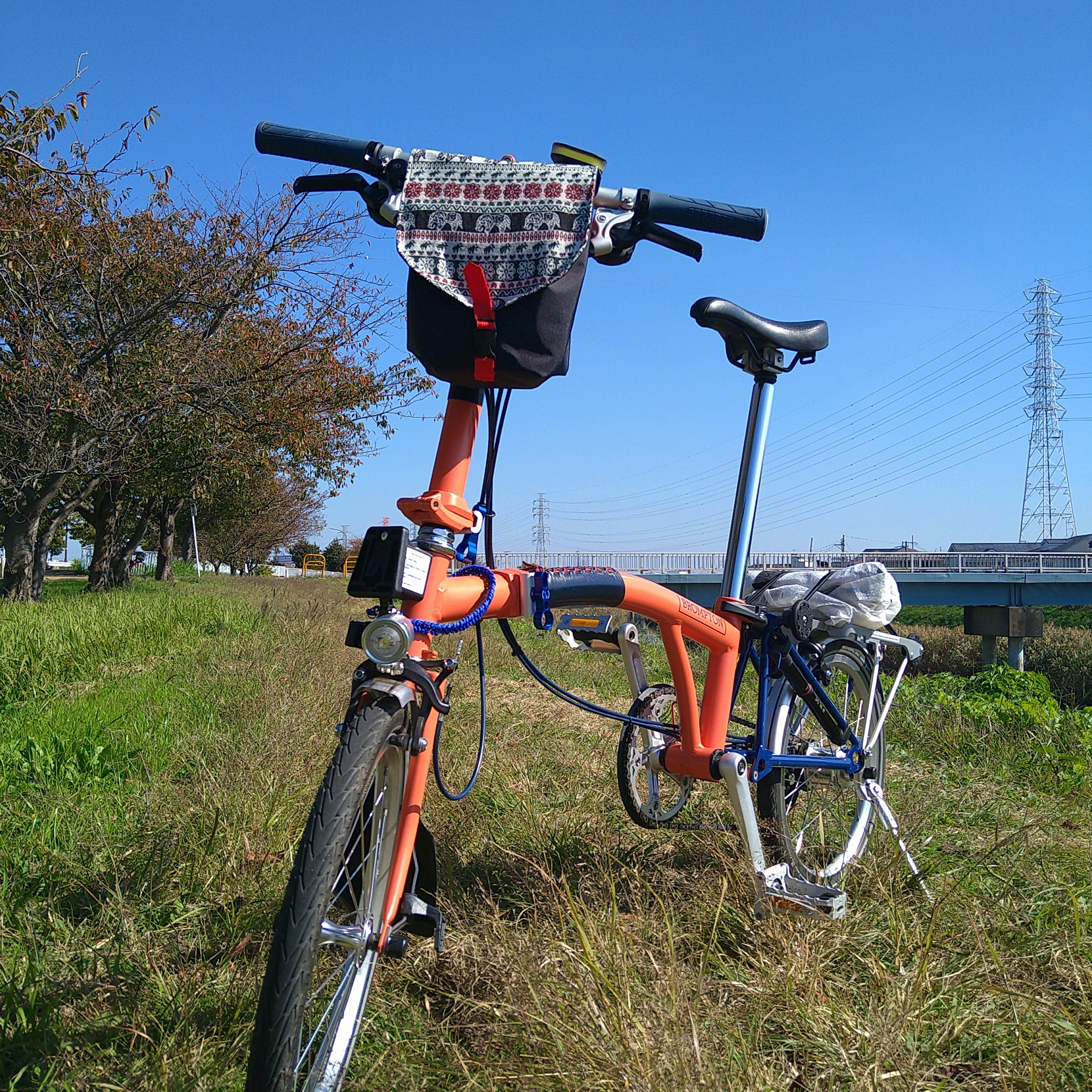 サイクルポーチ ゾウ | Cyclone | ハンドメイドのゆるかわサイクルキャップ