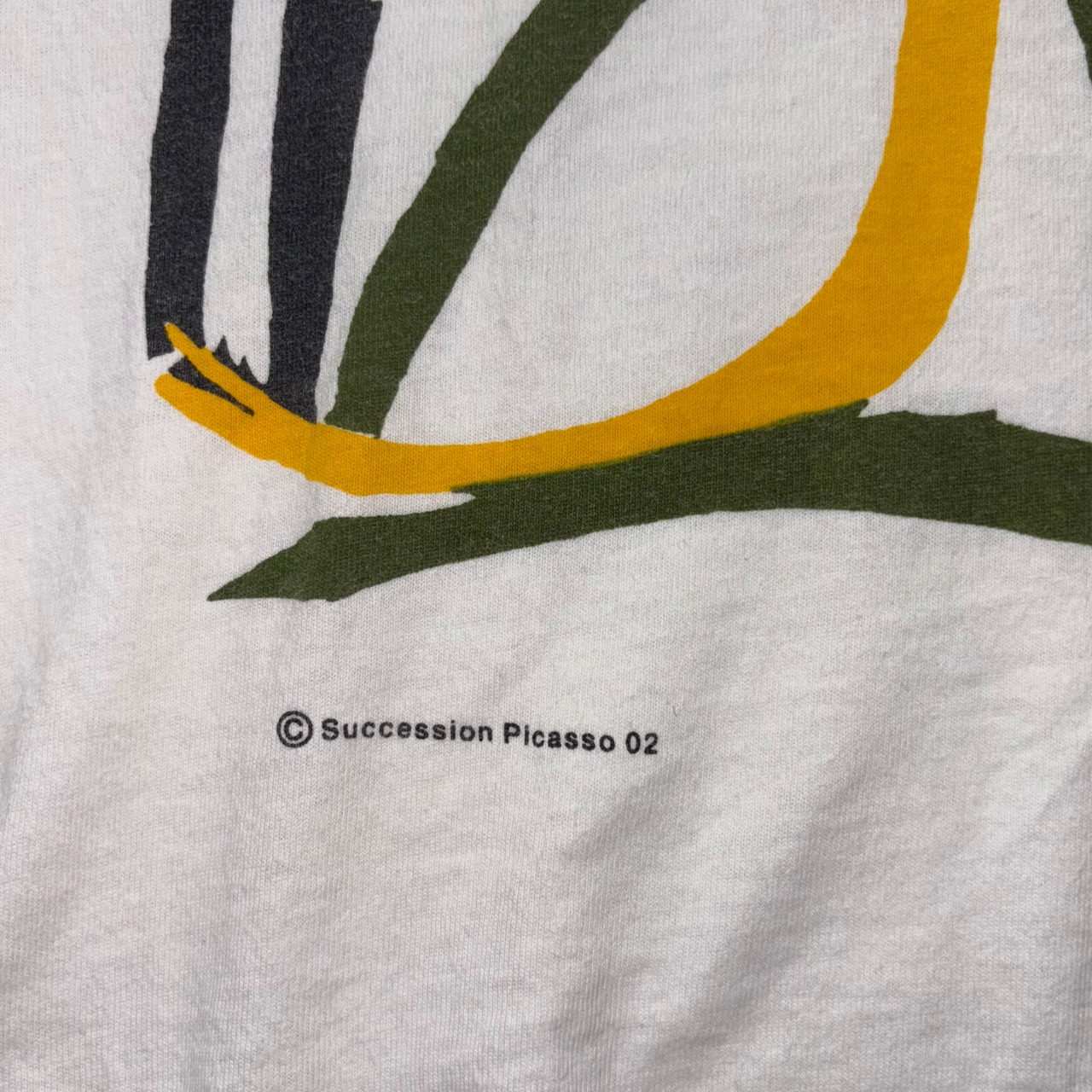 vintage early 2000’s PICASSO art tee “Head of a Woman”