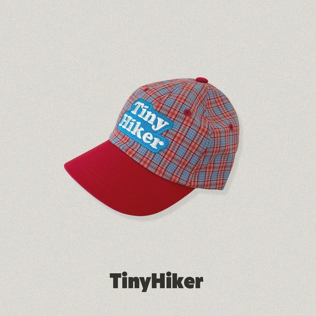 【2点送料無料】«予約»«TinyHiker» チェックボールキャップ