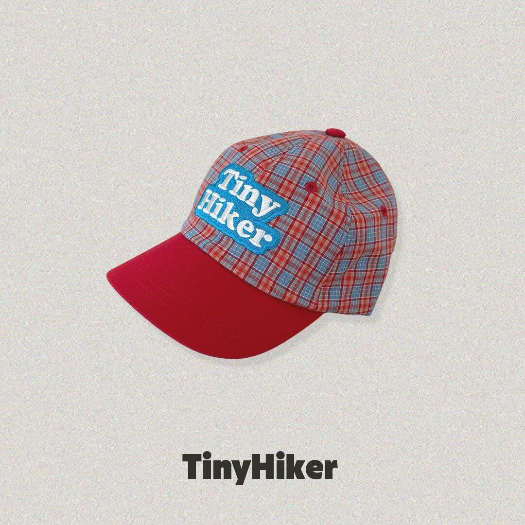 【2点送料無料】«予約»«TinyHiker» チェックボールキャップ