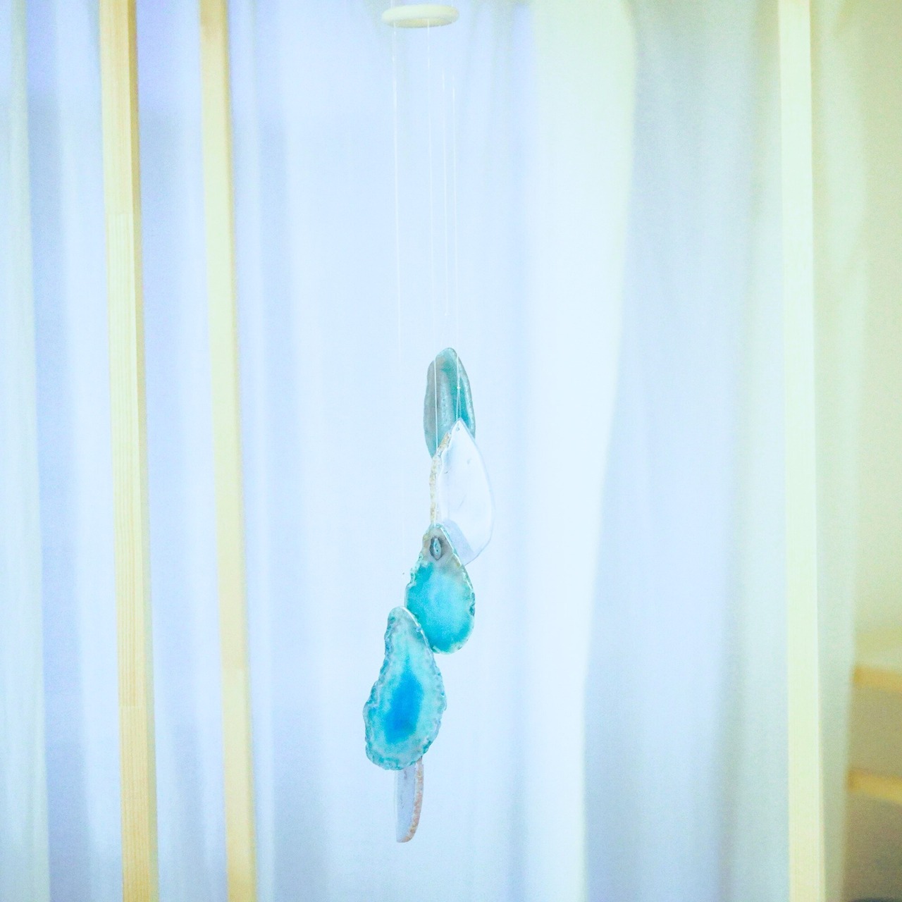 Petrichor 13 - アゲートヒーリングチャイム / Agate Sun Catcher Wind Chime 608