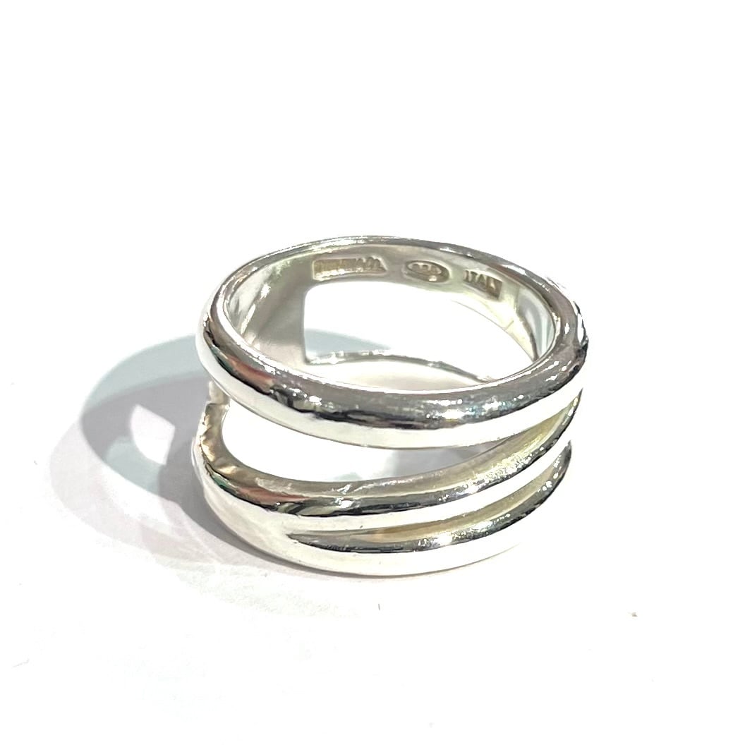 TIFFANY&CO】1964 シルバー925デザインリング/15.5号/シルバー925/W TIFFANY&CO】1964 シルバー925デザインリング/15.5号/シルバー925/W