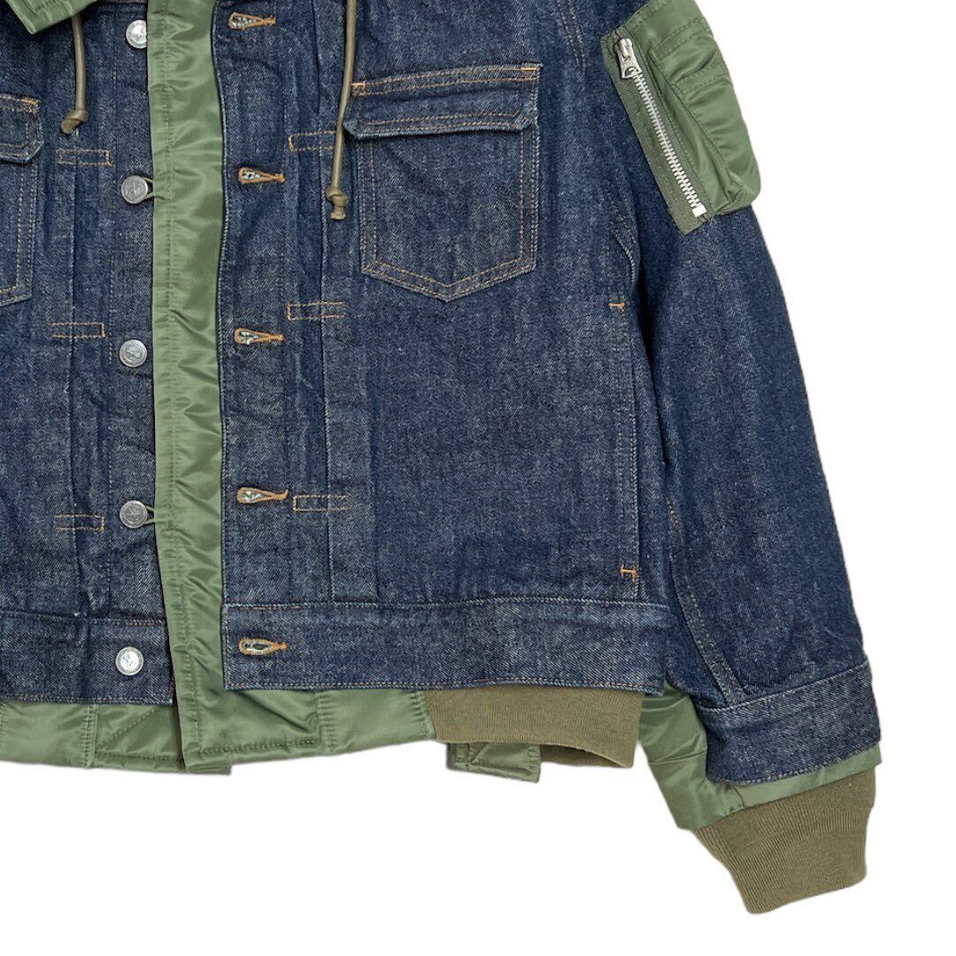 sacai x A.P.C 19SS Bonjor sacai Limited Docking Denim Jacket | A