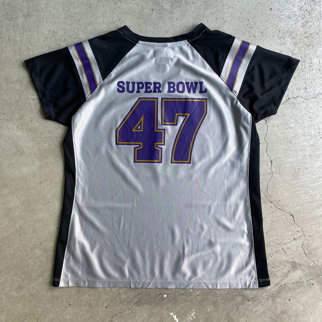 NFL TEAM APPAREL BALTIMORE RAVENS SUPER BOWL XLVII ゲームシャツ