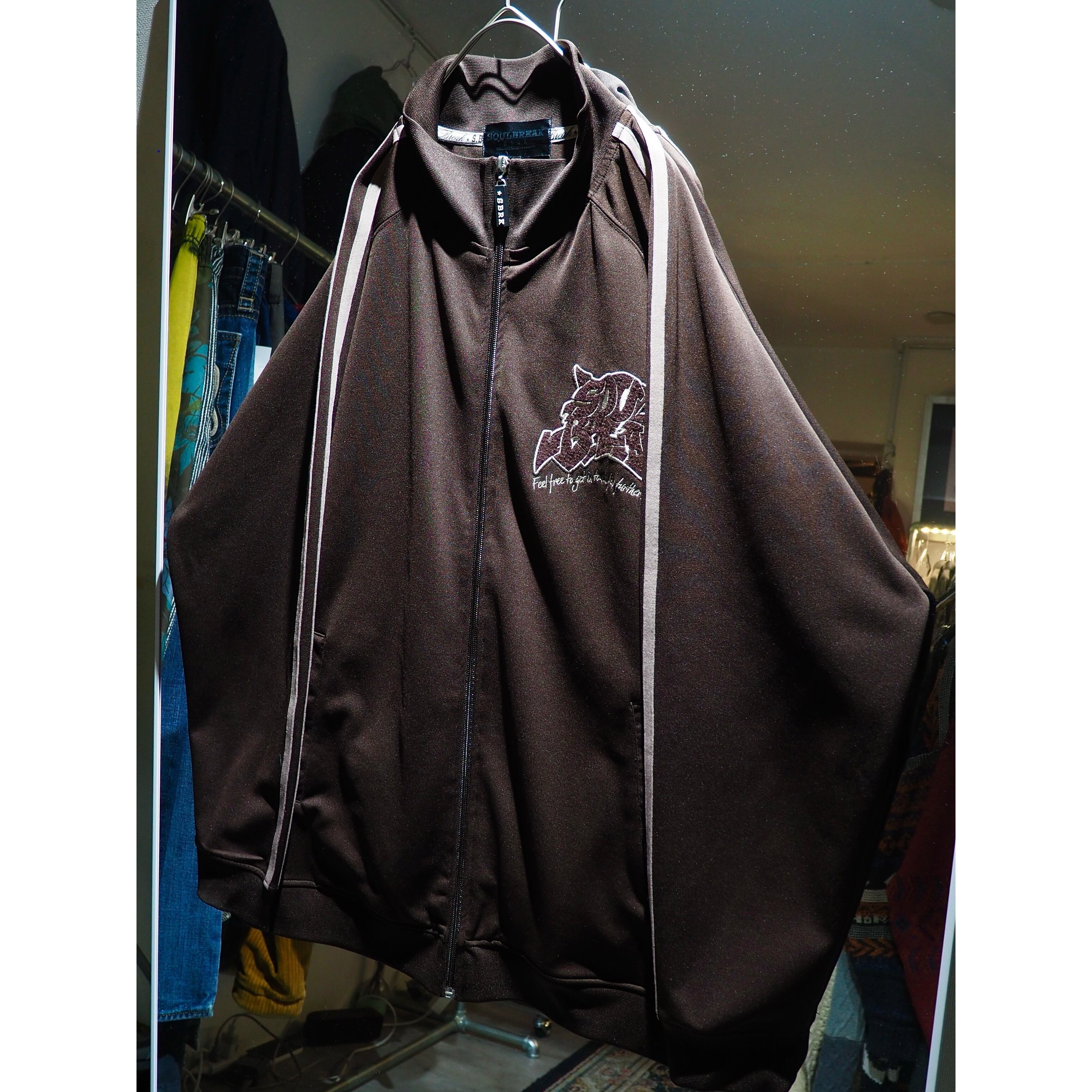 2000s ” Street culture ” Embbossed Design track jacket