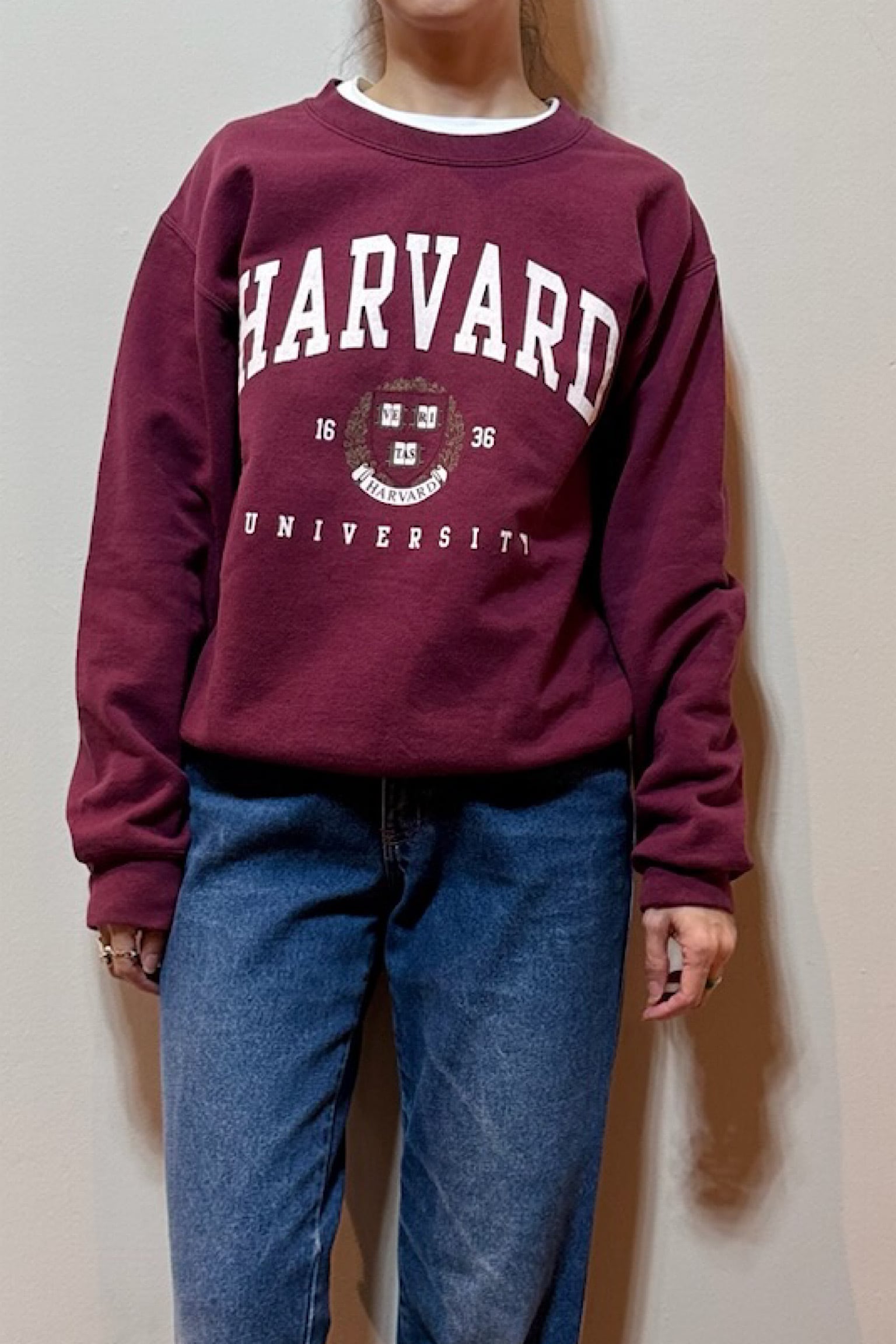 【送料無料】"Harvard" University sweatshirt