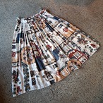 ヨーロッパ製 総柄スカート used [302064]