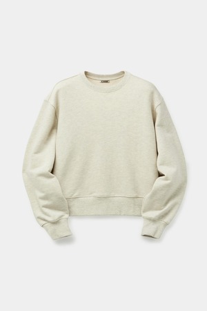[COOR] V Stitch Short Sweat Shirt (Melange Gray) 正規品 韓国ブランド 韓国通販 韓国代行 韓国ファッション クール クーア クアー COOR 日本 店舗