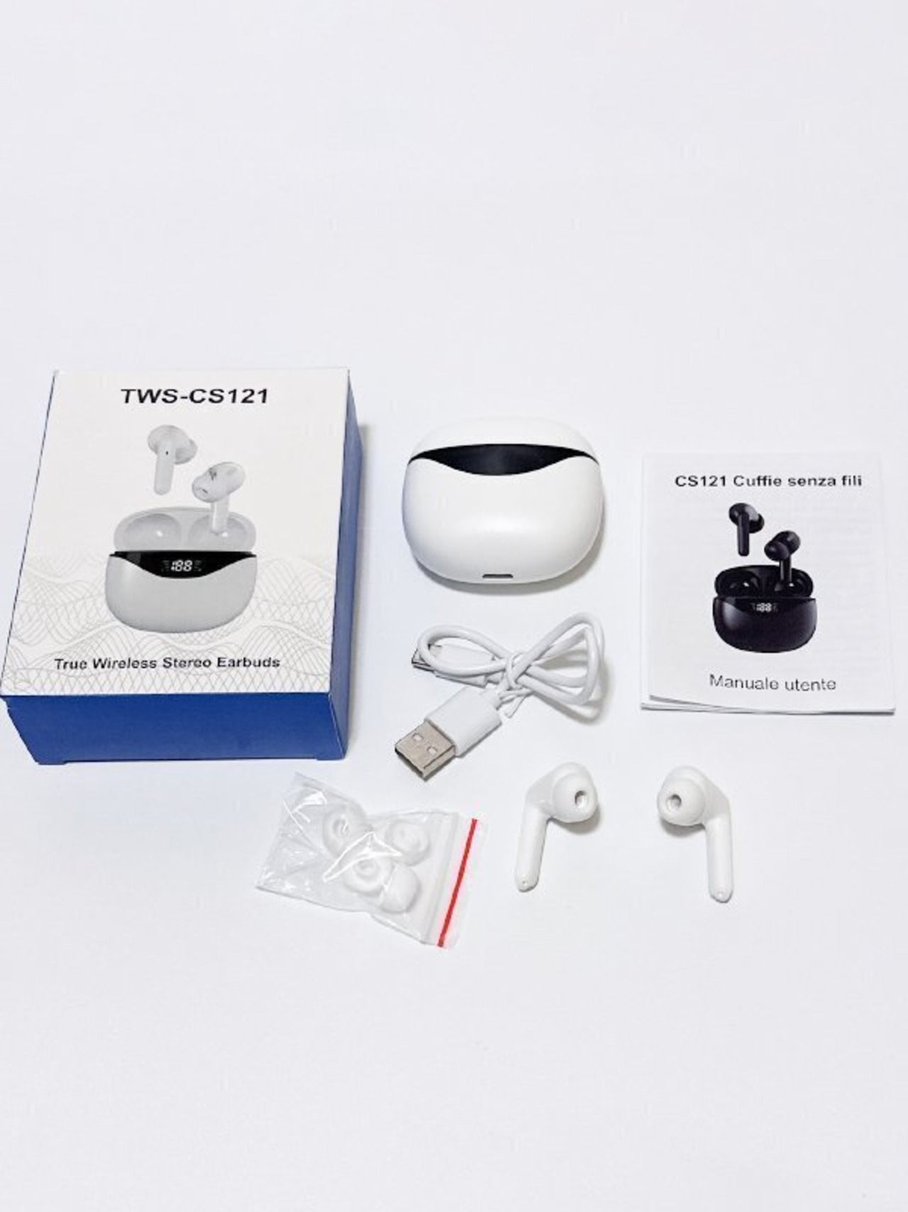 ワイヤレスイヤホン Bluetooth5.3 Hi-Fiステレオ ENCノイズキャンセリング AAC対応 IPX7防水 通話 マイク内蔵 左右分離型