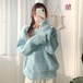 ミンクセーター レディース 秋冬 厚手 Vネック ゆったり インナー ニットセーター30%制限