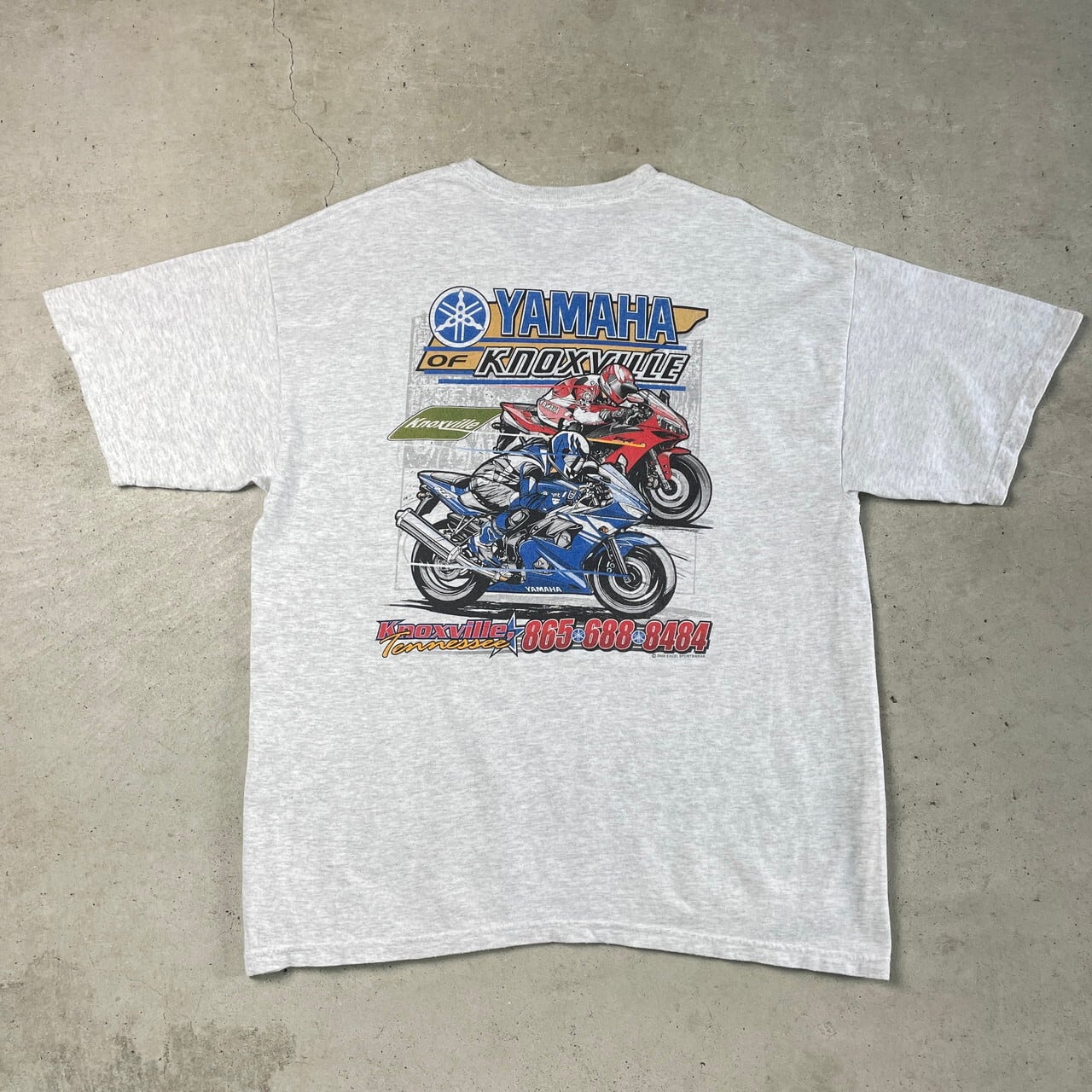 80s 90s YAMAHA ヤマハ　モトクロス　バイク　ヴィンテージ　Tシャツ