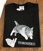 飛び猫Tシャツ立体版