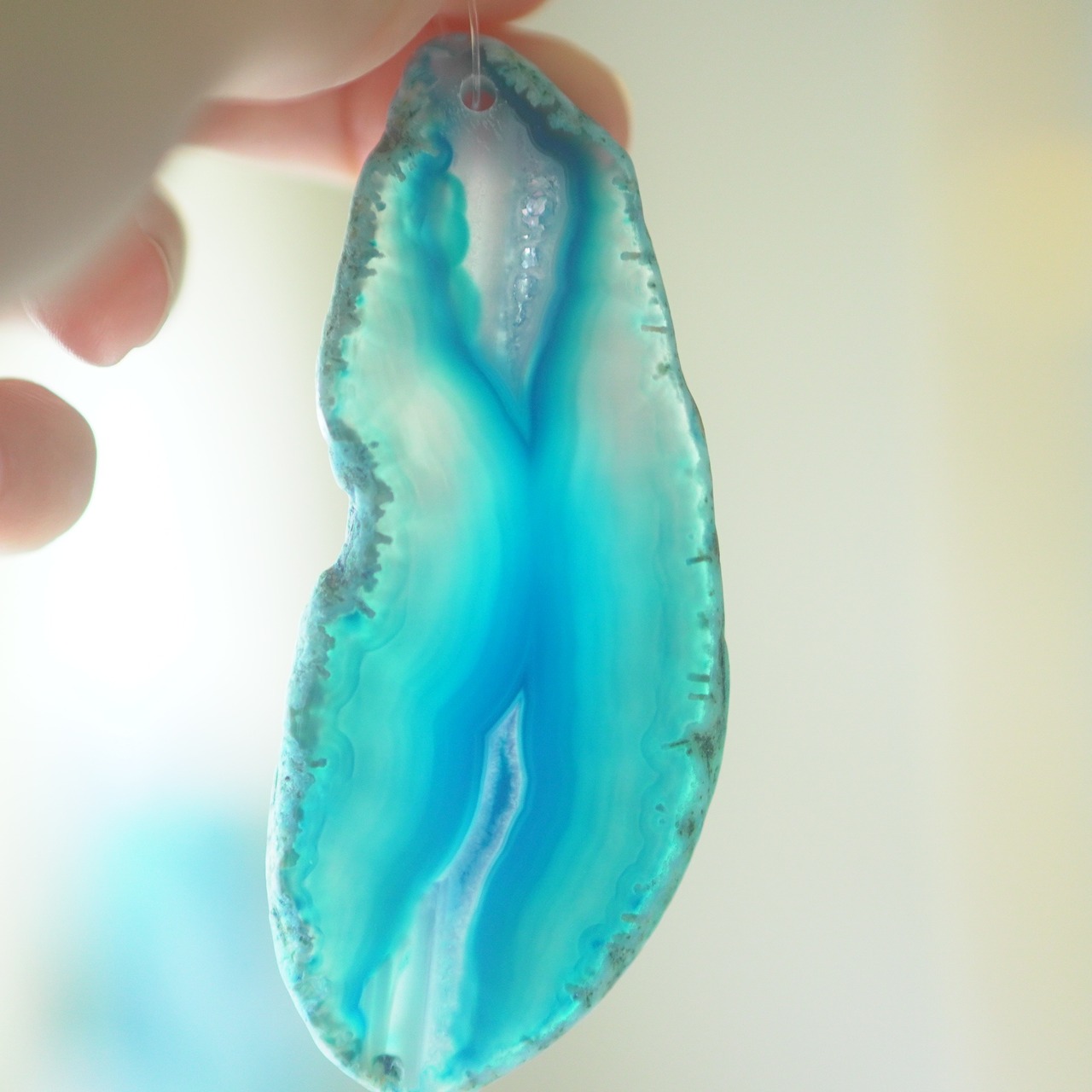 Shooting Star 07 - アゲートヒーリングチャイム / Agate Sun Catcher Wind Chime 695