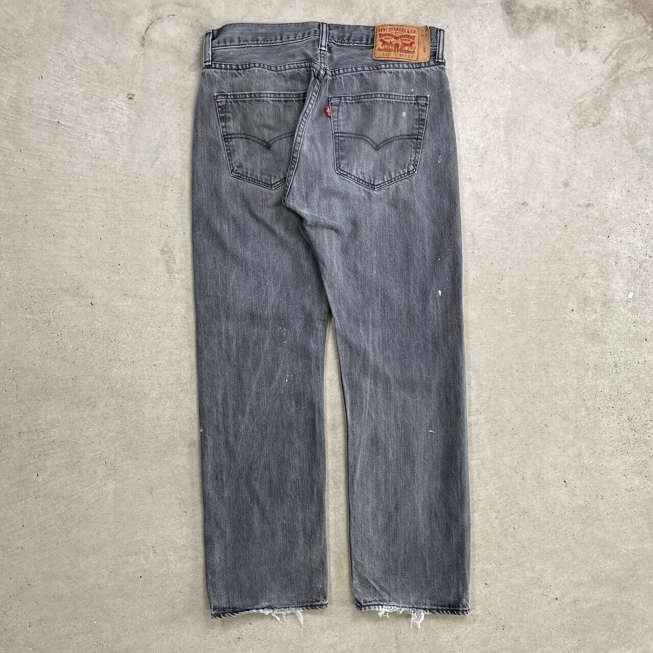 Levi's リーバイス 501 先染め グレー デニムパンツ ストレート メンズ