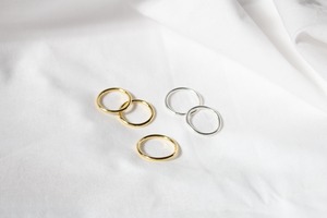 whole simple ring【gold】