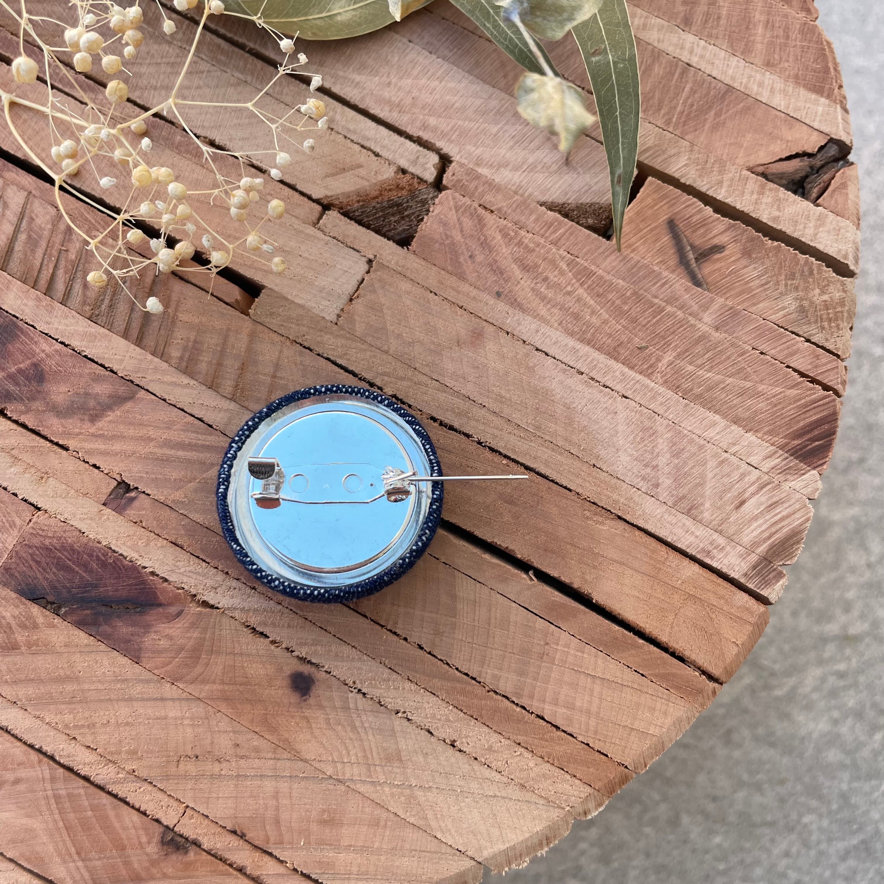 限定】刺繍バッチ | tsumuguwa