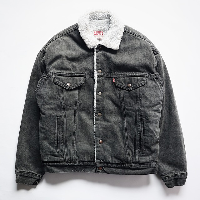 80-90S LEVI'S 70609 DENIM BOA DENIM JACKET