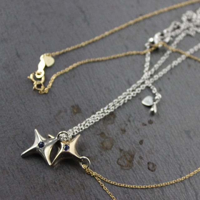 shootingstar Necklace #silver (Chain Set)