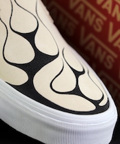 VANS CUSTOM - The Vintage Flames ブラック
