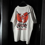 WU-TANG 燃えよウータンクラン　ラッパーTシャツ　ラップTシャツ　白