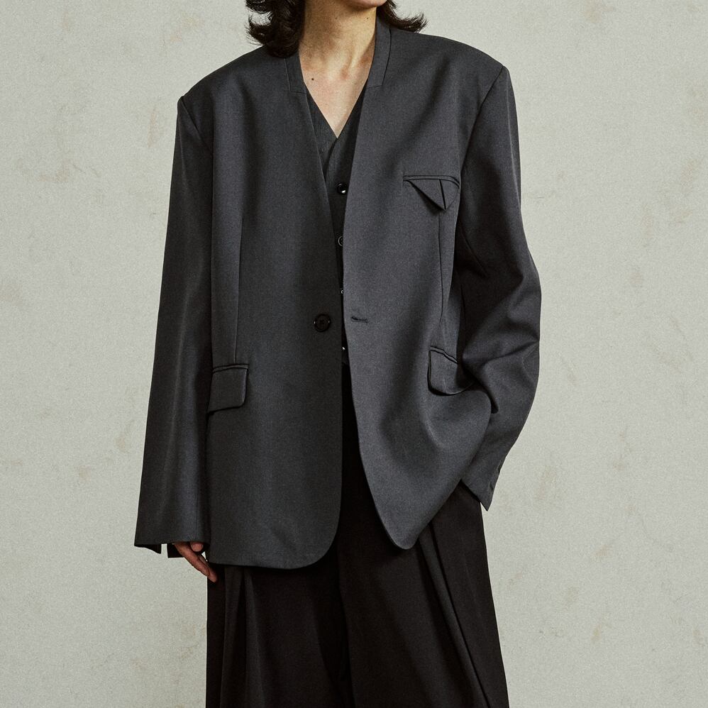 フェイクツーピースジャケット ジャケット 10093