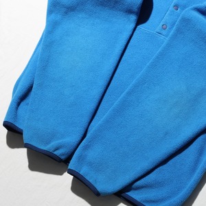 M 11年 Lagoon Blue Synchilla Snap-T Patagonia シンチラ スナップT パタゴニア