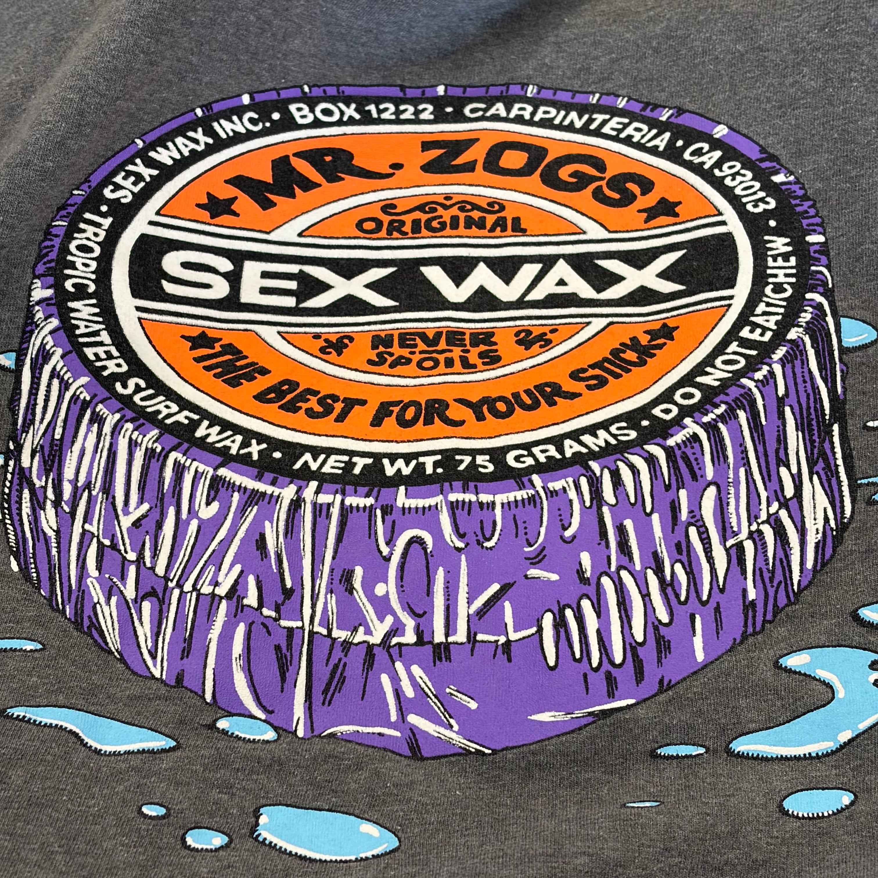 90s SEX WAX T-SHIRT GRAY | BerBerJin Yuhodo