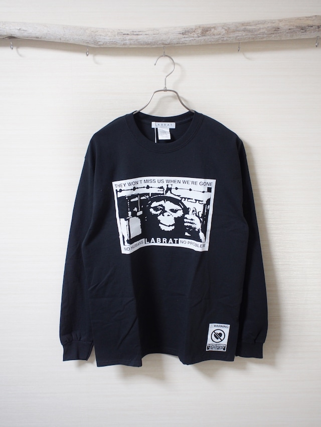 【LABRAT×Nick Atkins】No human L/S TEE