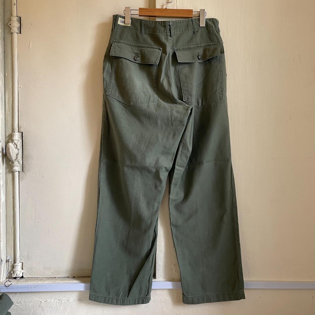 GD238 US ARMY 米軍 アメリカ軍 ベイカーパンツ 60s OG107