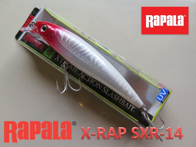 ラパラ　Rapala X-RAP SXR-14   Red Head UV  F-L45-02