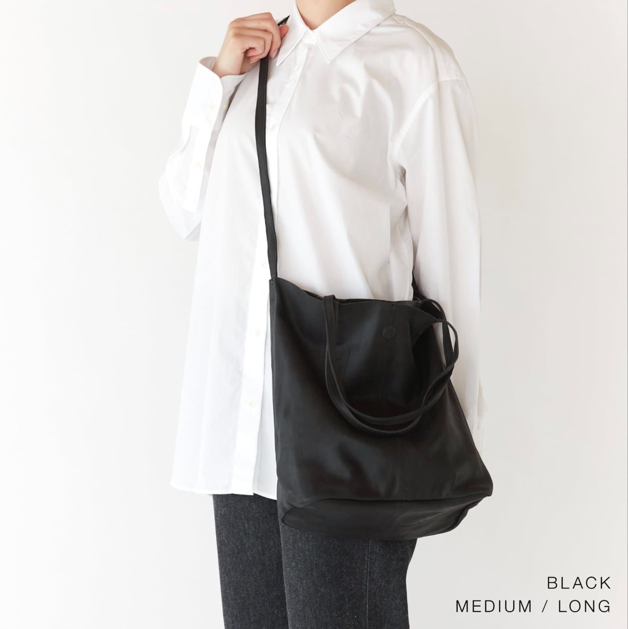 3WAY MEDIUM TOTE（M size）BLACK | Morphee（モルフェ）