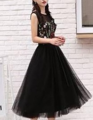 送料無料 未使用 発表会 チュ－ル 9号 M ミディアム パ－ティ－ フォーマル ドレス [OPN2165]