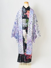 【即納品】Rumi Rock羽織 幸福の王子 ホワイト　[ B1215 B1216]