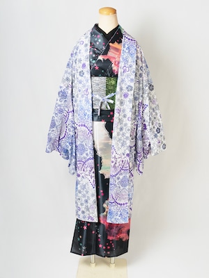 【即納品】Rumi Rock羽織 幸福の王子 ホワイト　[ B1215 B1216]