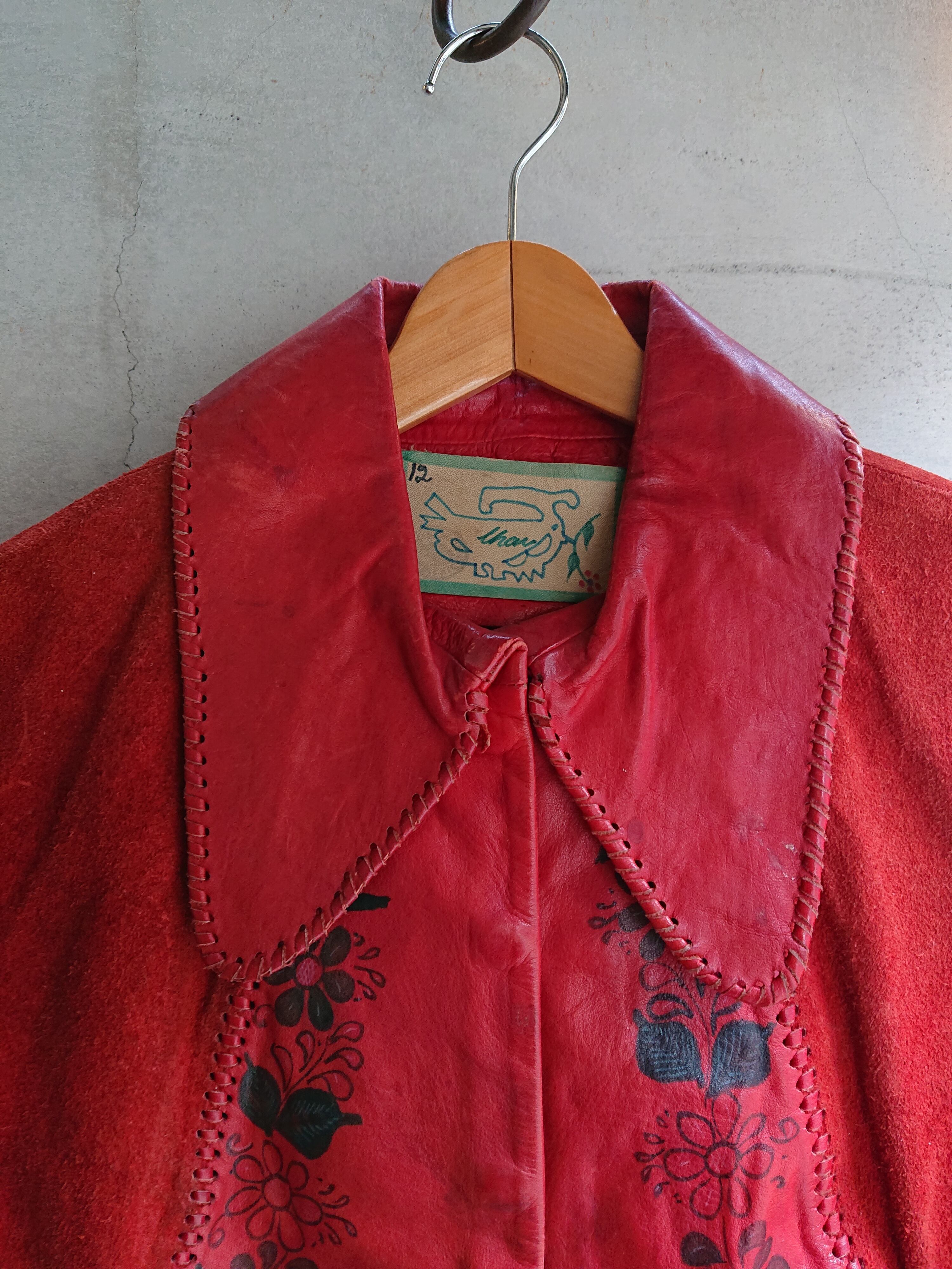 70s チャー レザージャケット VINTAGE Char LEATHER 楽天市場】70年代 チャー Char クラフトレザー×スエードレザー