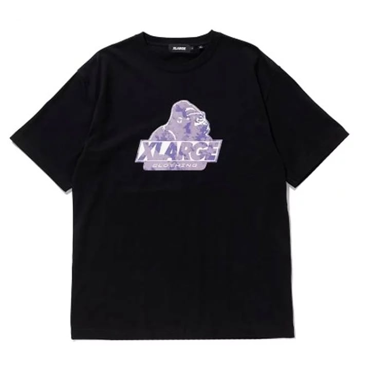 XLARGE (エクストララージ) S/S TEE TIEDYE OLD OG 半袖Tシャツ 101211011003 BLACK (ブラック)
