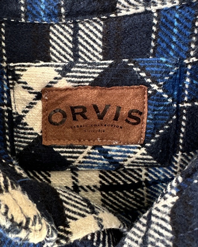 -ORVIS- 10s M Flannel Shirt