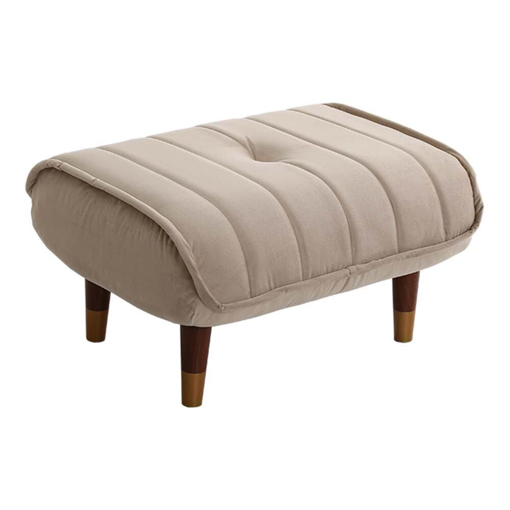 全5色】大人かわいいベロアカウチソファオットマン(オットマン単品