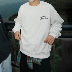 胸ロゴバックプリントスウェット　1048