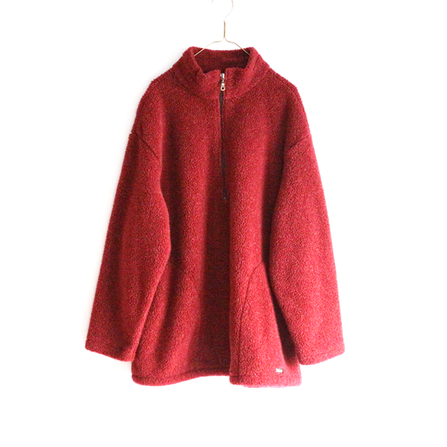 dark red simple fleece_PO