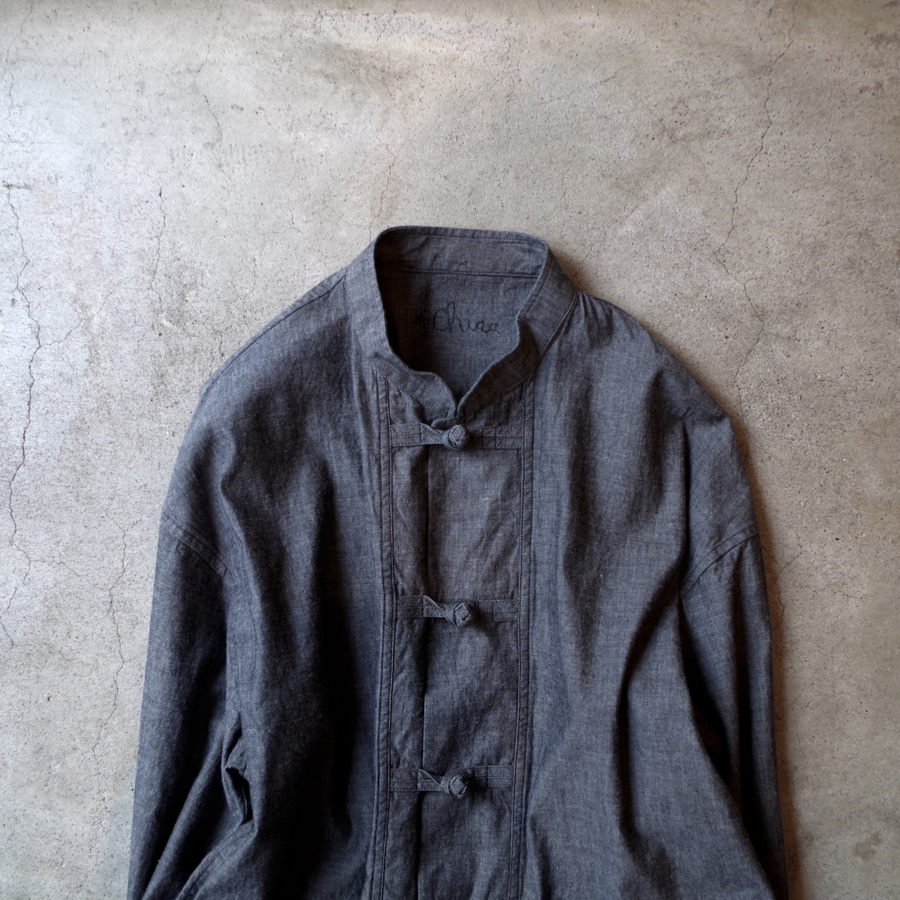 one f   it's china   ”black” 　再入荷