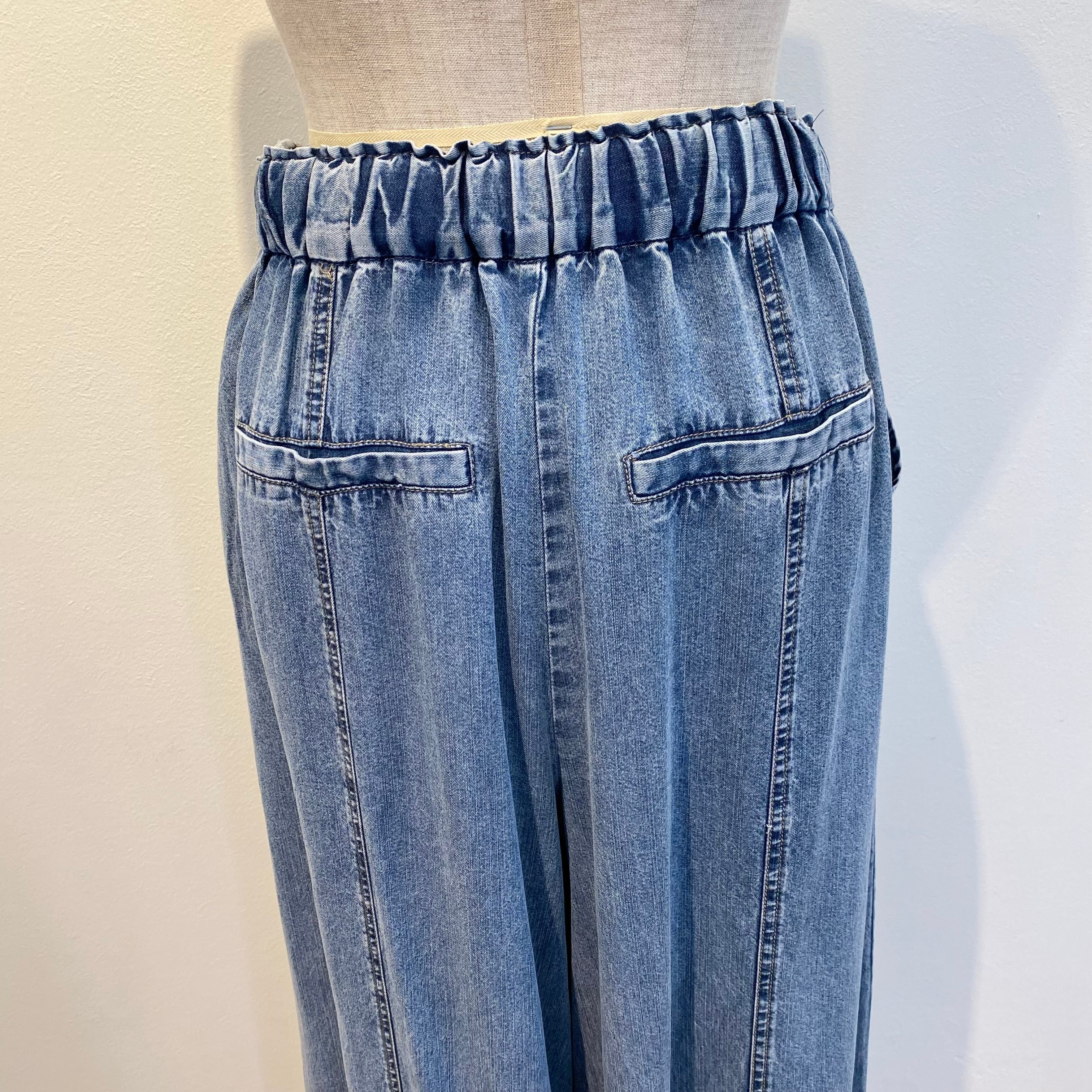 CYNICAL / テンセルデニムワイドパンツ 612-96023 | BENE COLLECTION