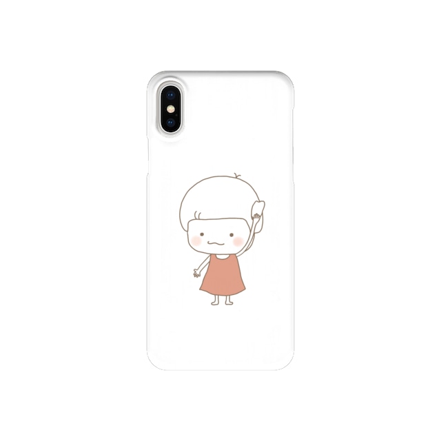 きのこさん、パンあげる (iPhone case)